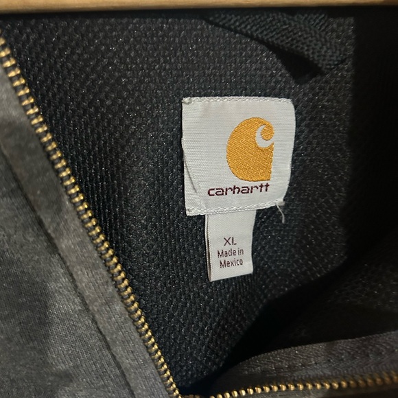 Men’s XL zip up carhartt hoodie - Picture 3 of 5